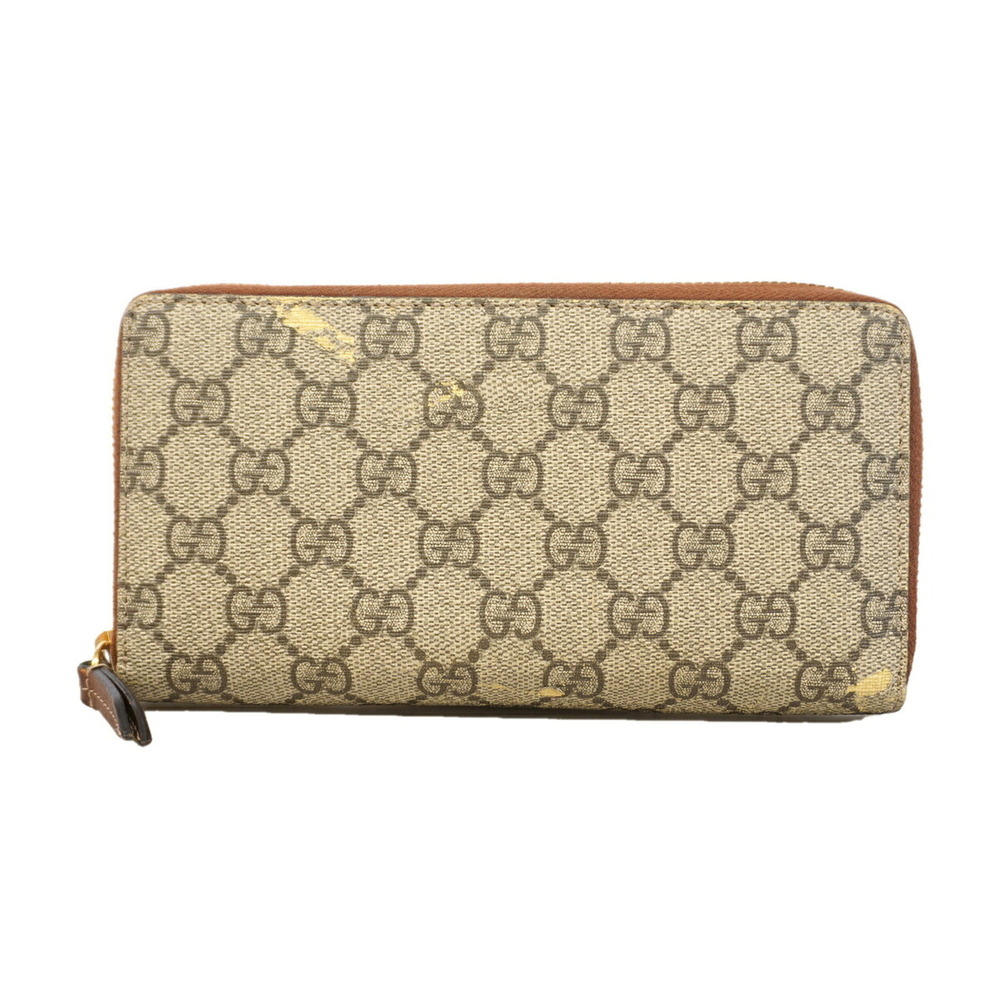 Gucci GG Supreme Long Wallet 410101 Brown (Men's & Women's)